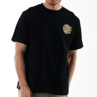 ALLARD BLACK | Oversize Cotton T-Shirt WATCH LIMITED D - Bain de Mer