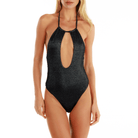 LIISI SHINY BLACK | One-piece Swimsuit - Bain de Mer