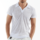 MARES WHITE | Linen Polo - Bain de Mer