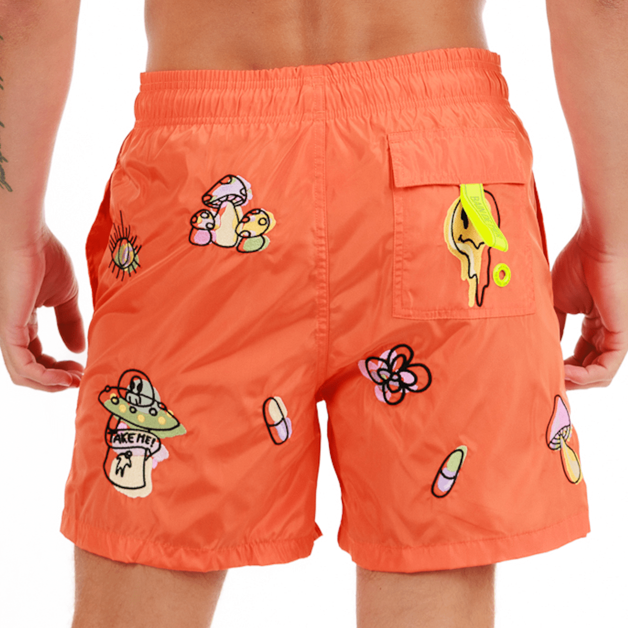 SALIN ORANGE | Mens Swimwear THE TRIP - Bain de Mer