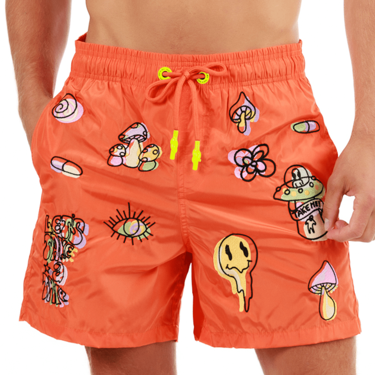SALIN ORANGE | Mens Swimwear THE TRIP - Bain de Mer