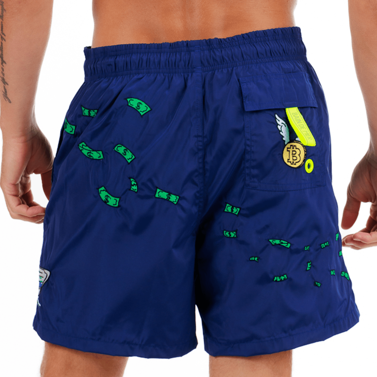 SALIN ROYAL BLUE | Mens Swimwear CATCH THE DOLLAR - Bain de Mer