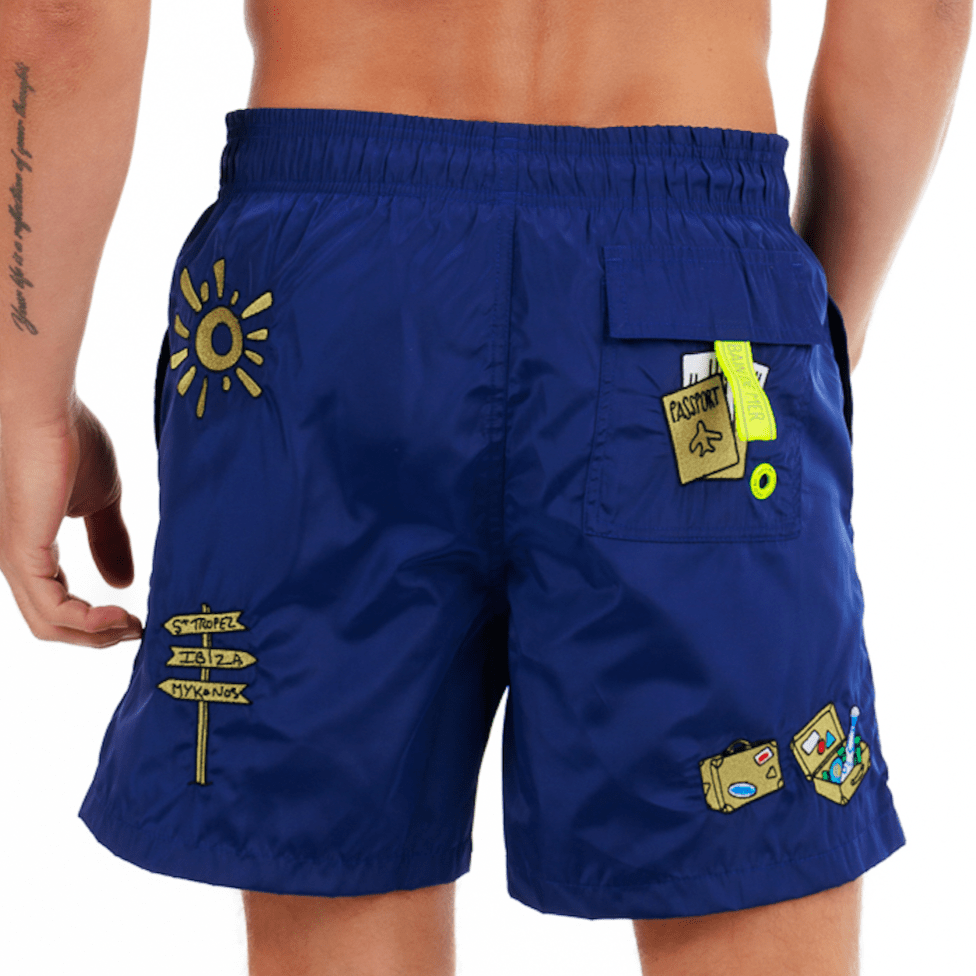 SALIN ROYAL BLUE | Mens Swimwear SUMMER TOUR - Bain de Mer