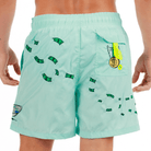 SALIN TIFFANY BLUE | Mens Swimwear CATCH THE DOLLAR - Bain de Mer
