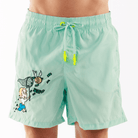 SALIN TIFFANY BLUE | Mens Swimwear RICH THE DOLLAR MONO - Bain de Mer