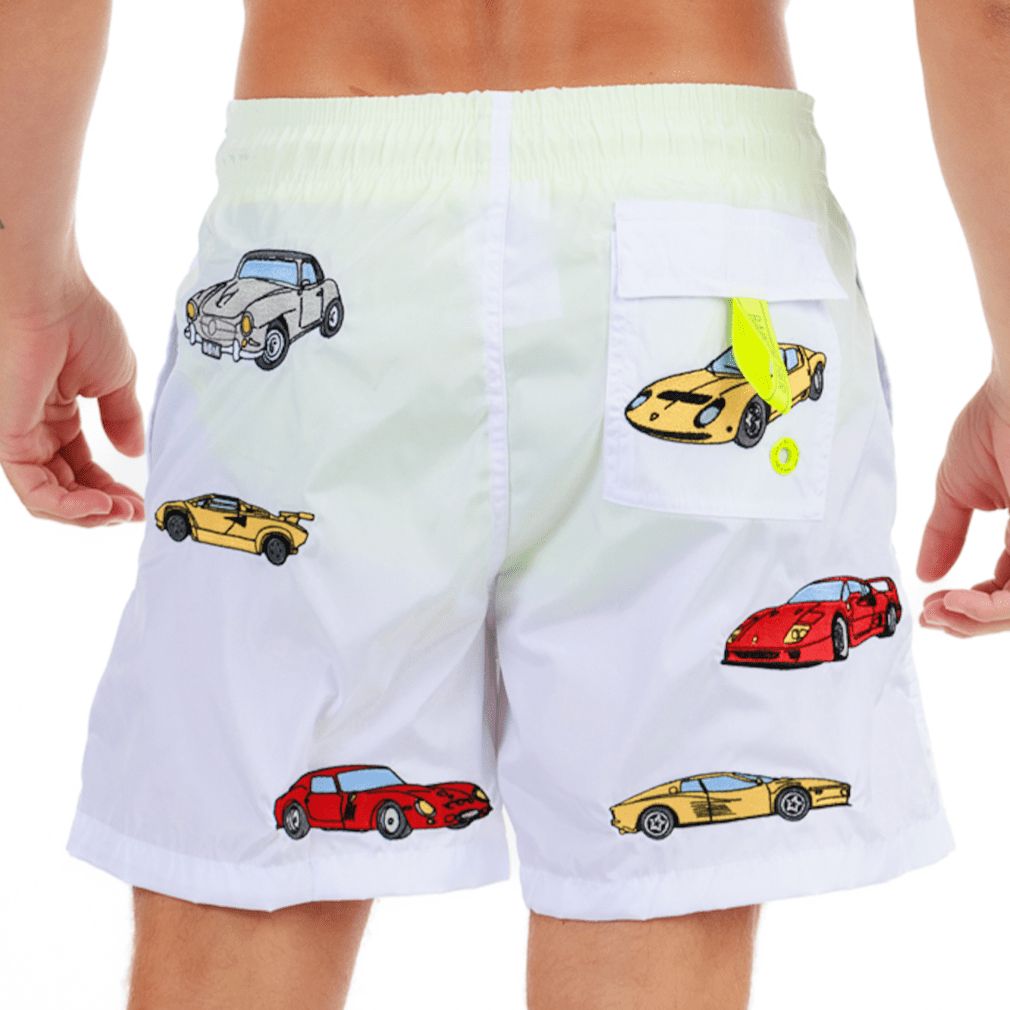 SALIN WHITE | Mens Swimwear CLASSIC CUP - Bain de Mer