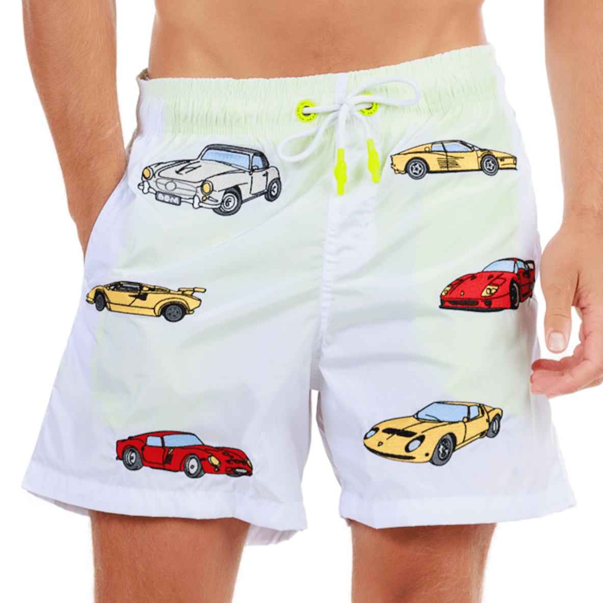 SALIN WHITE | Mens Swimwear CLASSIC CUP - Bain de Mer