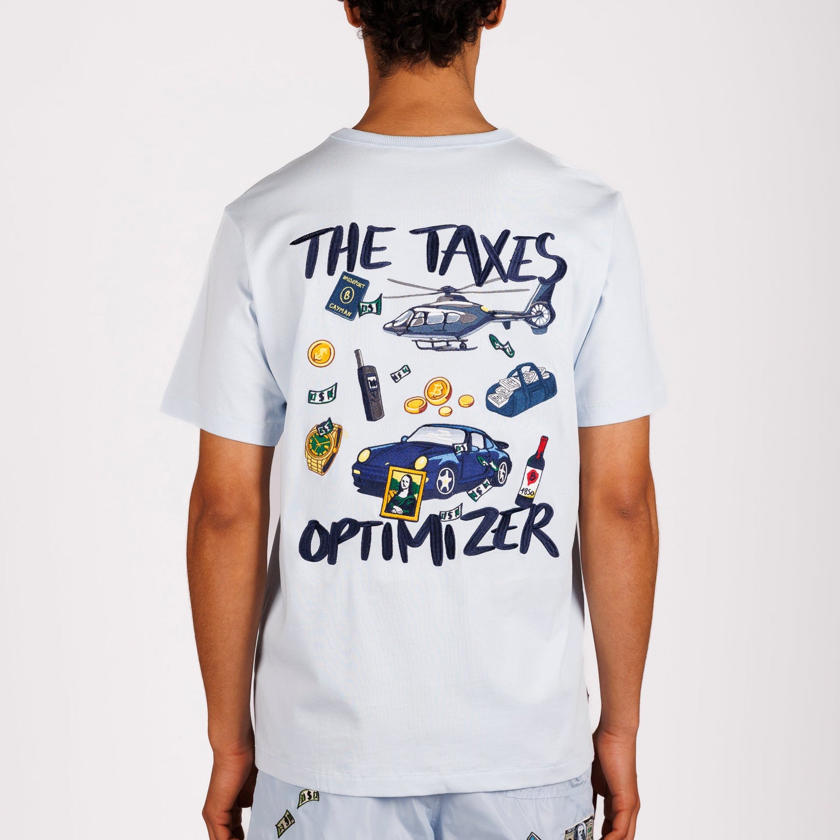 Baindemer T-Shirt Tax Optimizer | Oversized Cotton Tee – BAINDEMER