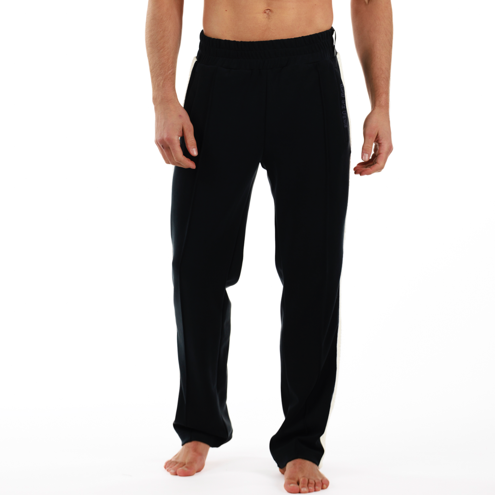 Buy Grey & Black Track Pants for Men by FFLIRTYGO Online | Ajio.com