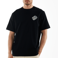 ALLARD BLACK | Oversized Cotton T-Shirt THE WALL STREET - Bain de Mer
