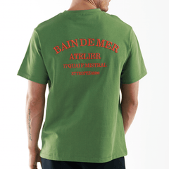 ALLARD MILITARY GREEN | Oversize Cotton T-Shirt ATELIER - Bain de Mer