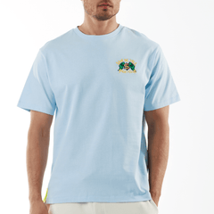 ALLARD SKY BLUE | Oversized Cotton T-Shirt EL CARTEL YACHT - Bain de Mer
