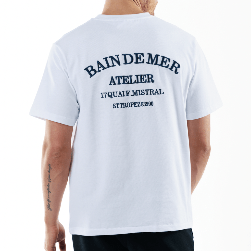 ALLARD WHITE | Oversized Cotton T-Shirt ATELIER - Bain de Mer