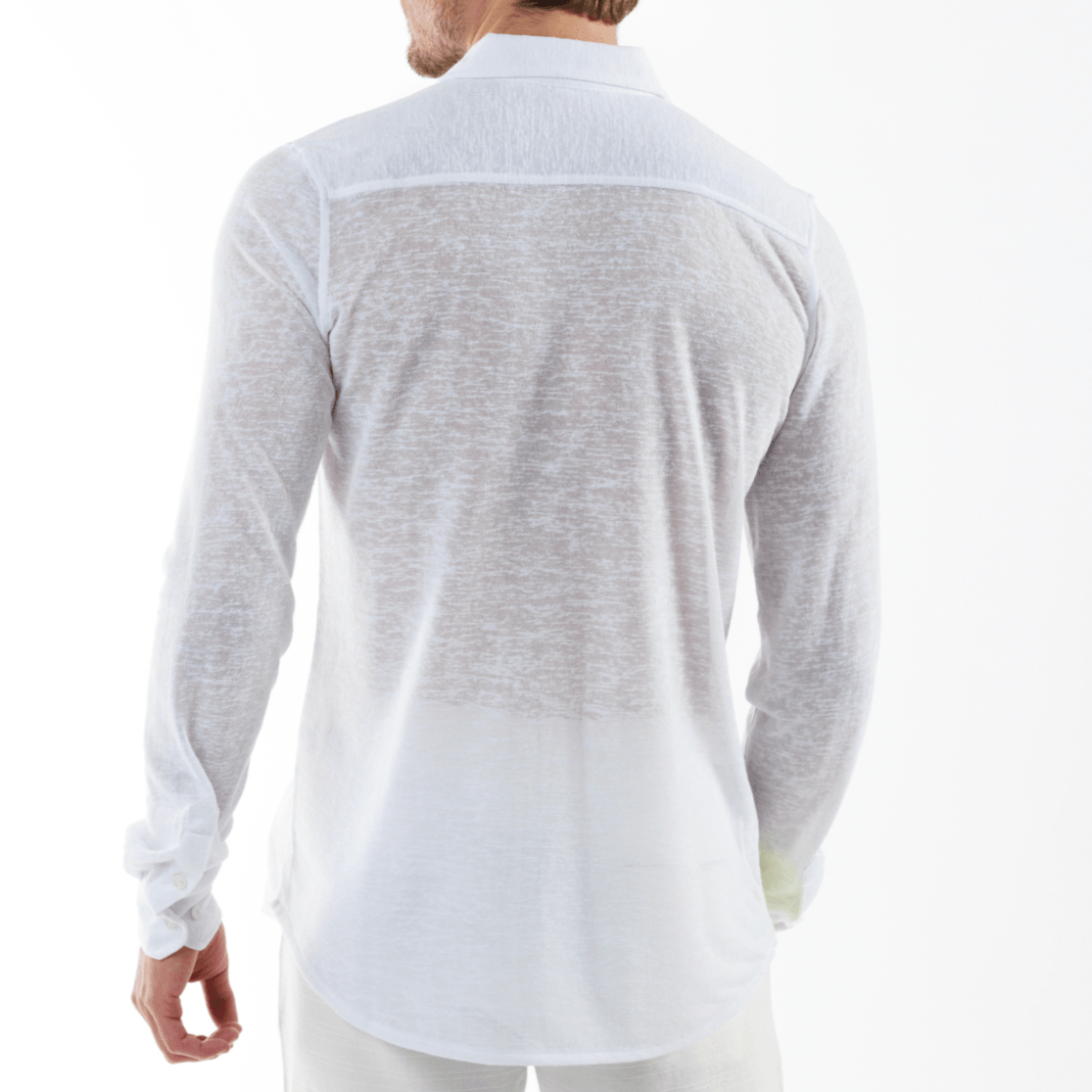 long sleeve linen top