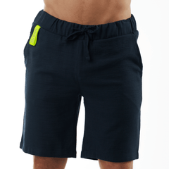 CLUB 55 NAVY BLUE | Mens Linen Shorts - Bain de Mer