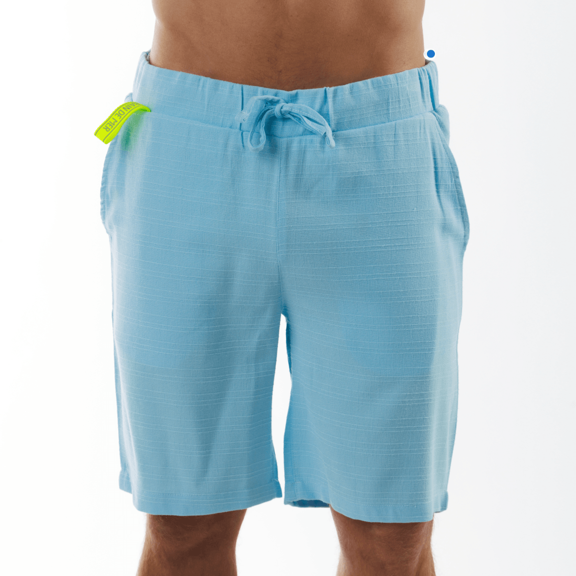 CLUB 55 SKY BLUE | Mens Linen Shorts - Bain de Mer