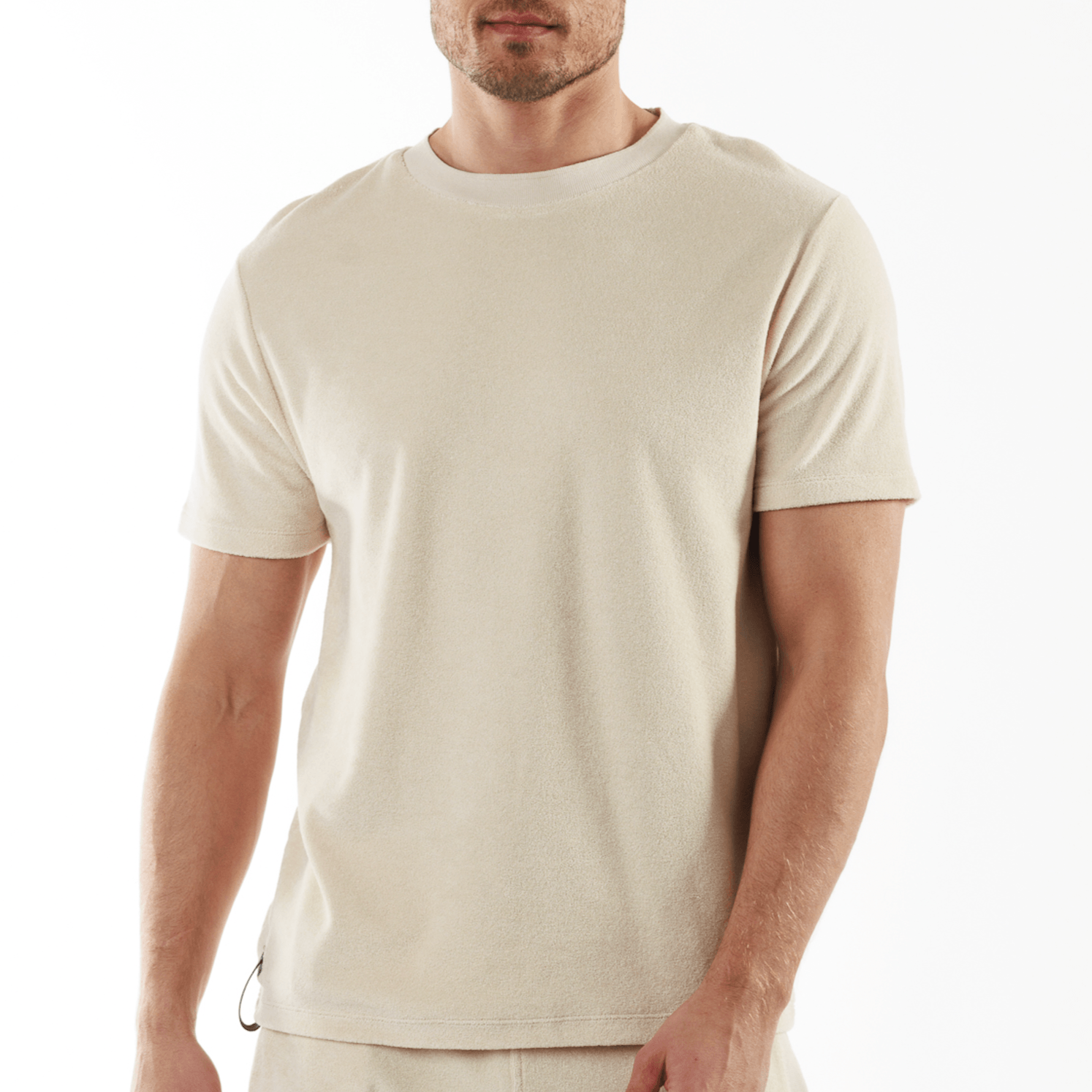 HARMONIE SAND | Towelling T-shirt - Bain de Mer