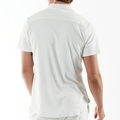 HERITAGE WHITE | Towelling Shirt Short Sleeve - Bain de Mer