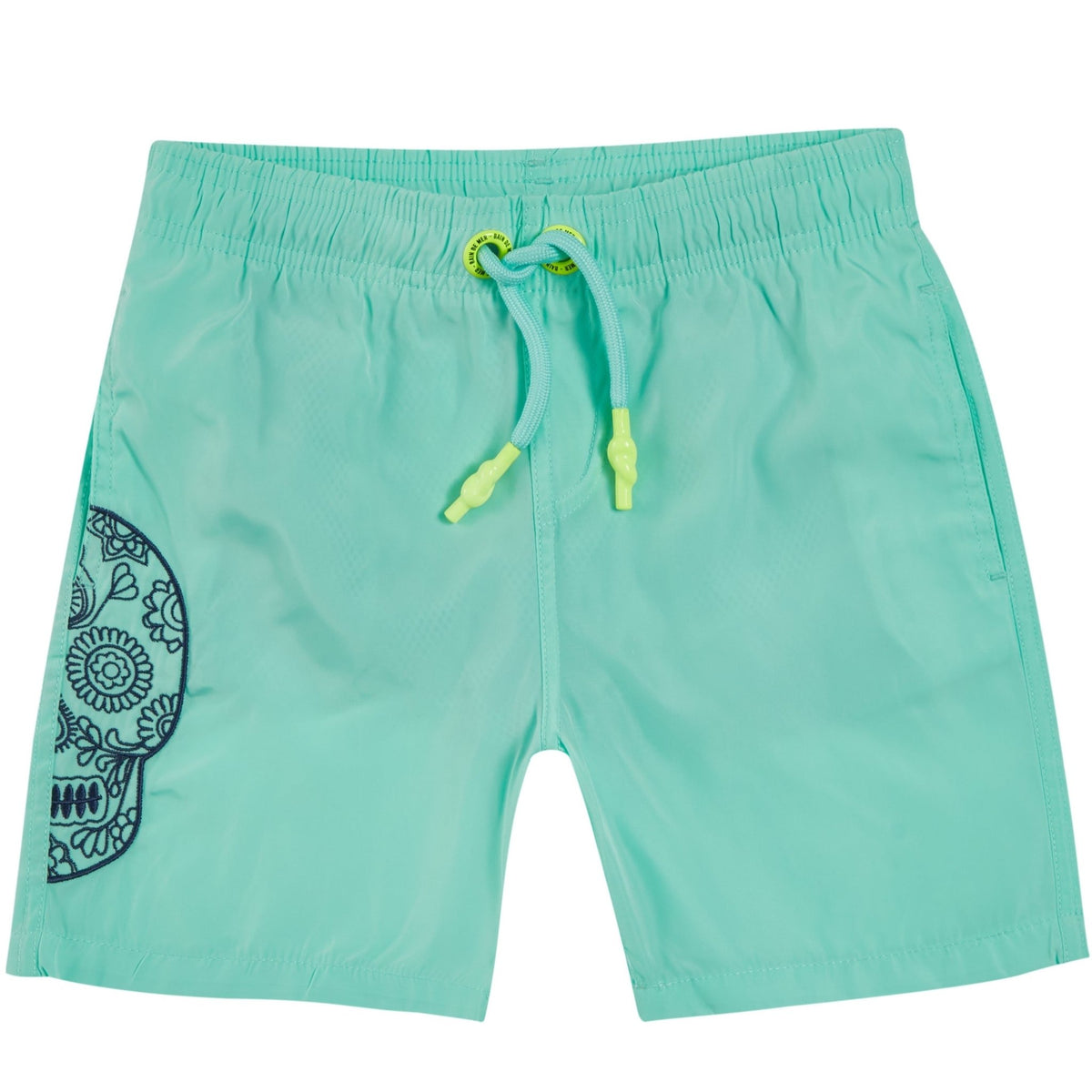 KIDS - Big skull aqua | Kids Swimwear - Bain de Mer