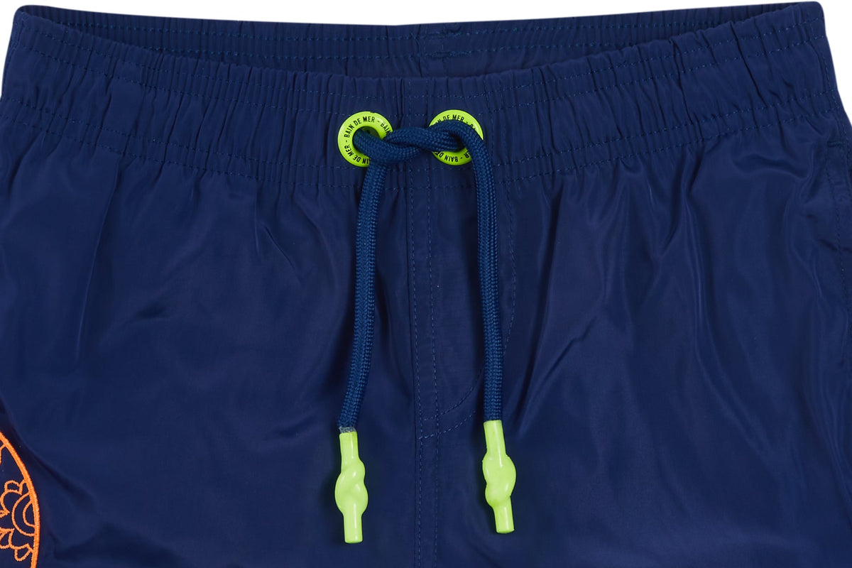 KIDS - Big skull royal blue | Kids Swimwear - Bain de Mer