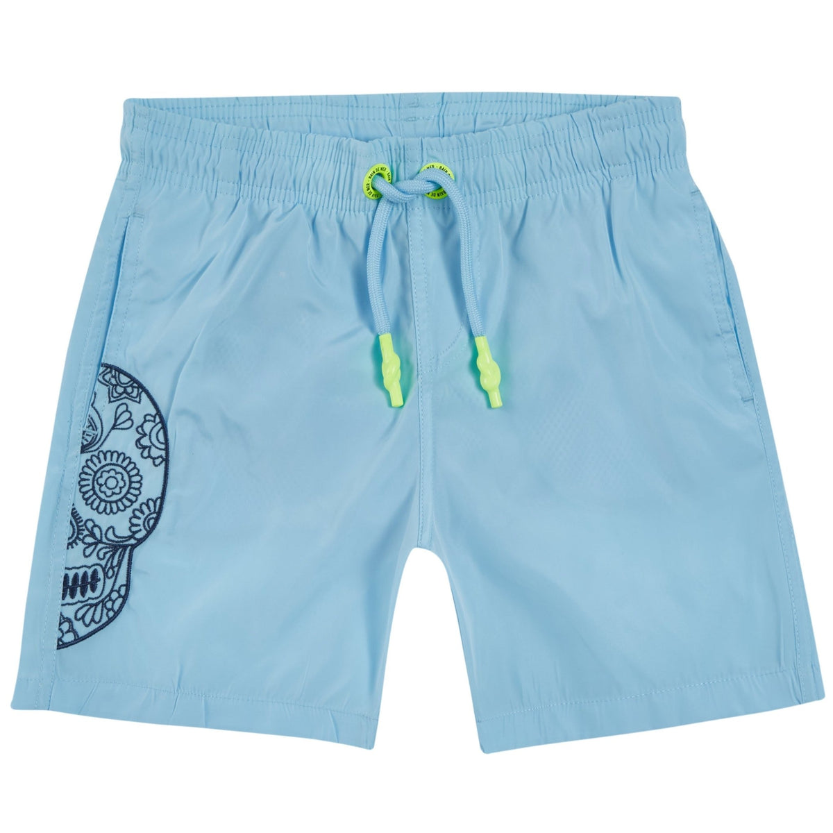 KIDS - Big skull sky blue | Kids Swimwear - Bain de Mer
