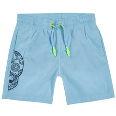 KIDS - Big skull sky blue | Kids Swimwear - Bain de Mer