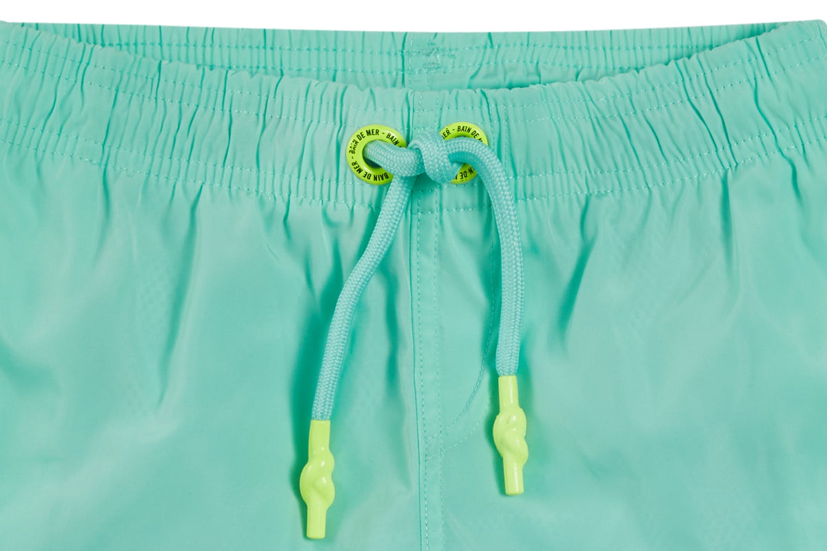 KIDS - Plain aqua | Kids Swimwear - Bain de Mer