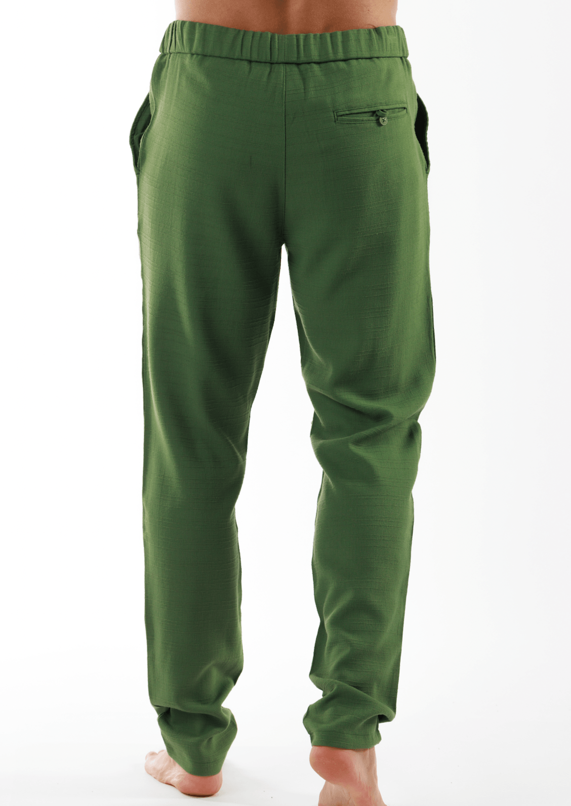 LA RESERVE MILITARY GREEN | Linen Pants - Bain de Mer