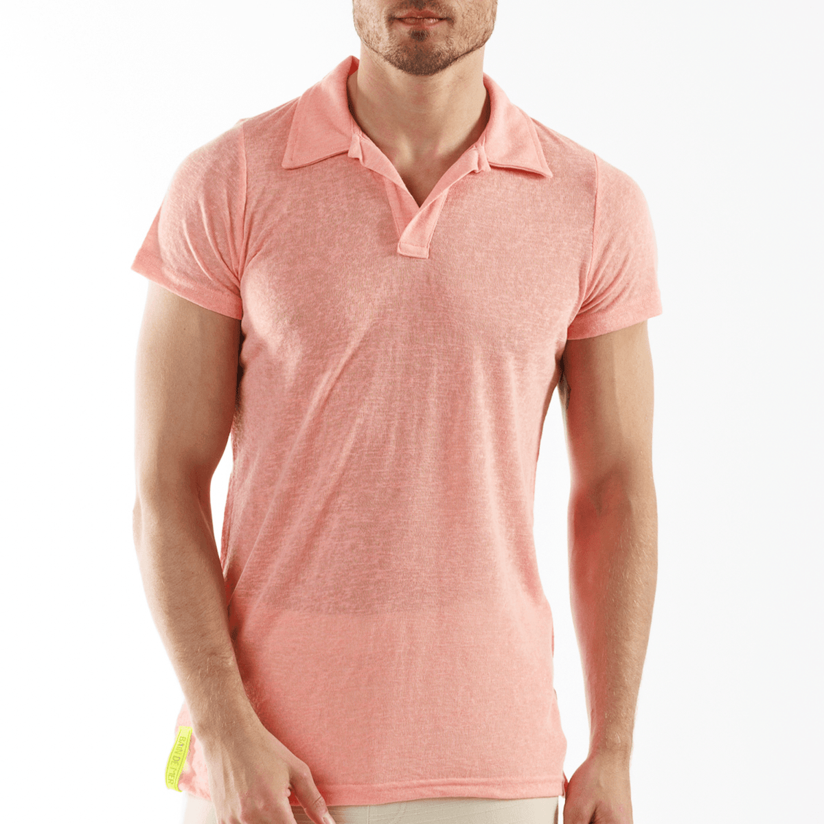 MARES CORAL | Linen Polo - Bain de Mer
