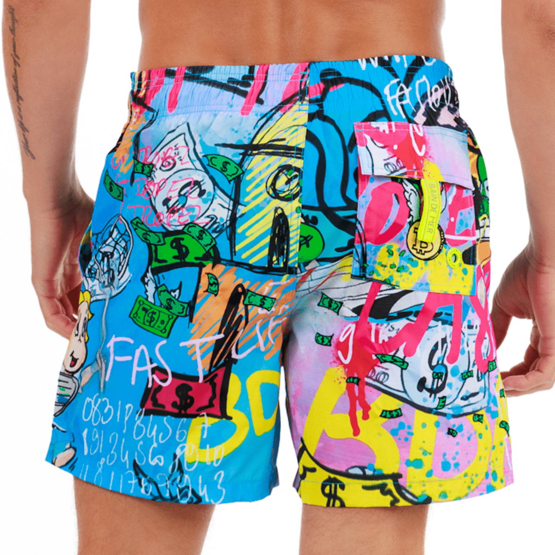 SALIN Mens Swimwear CATCH THE DOLLAR LIMITED EDITION