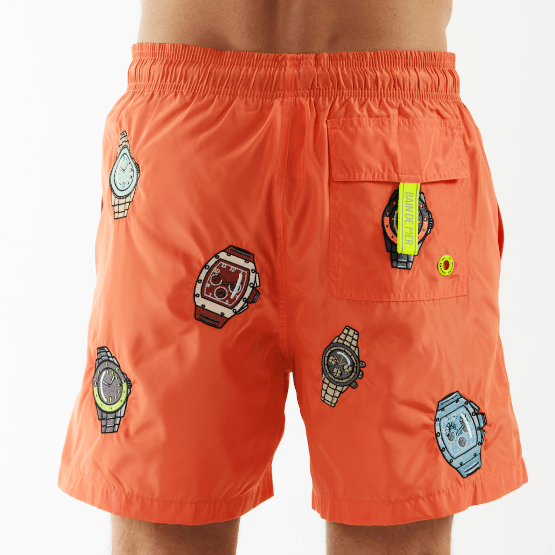 Mens designer swim shorts pottete sale