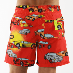 SALIN RED | Mens Swimwear ESCOBART CLASSIC CUP - Bain de Mer