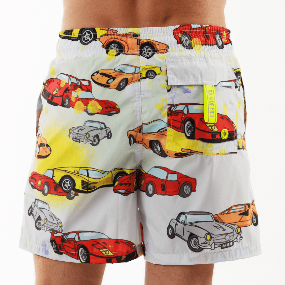 SALIN WHITE | Mens Swimwear ESCOBART CLASSIC CUP - Bain de Mer